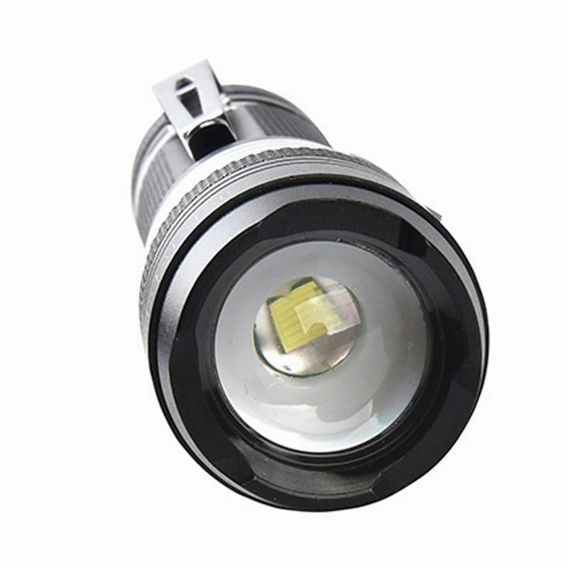 Tactical Elite Rechargeable Compact Mini Flashlight 6 Modes