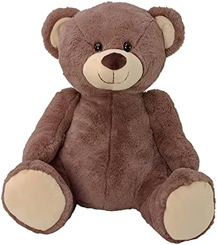 Teddy Bear Stuffed Animal Plush Toy for Kids - 16" Cafe Brown Teddy Bear, Cocoa