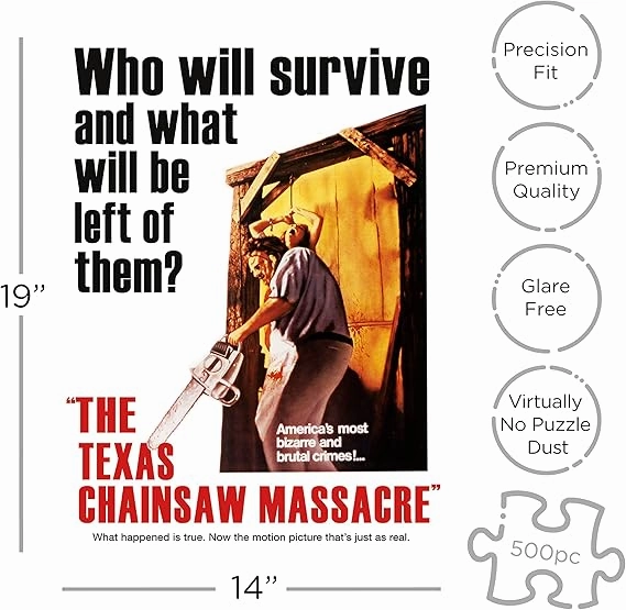 Texas Chainsaw Massacre 500pc Puzzle