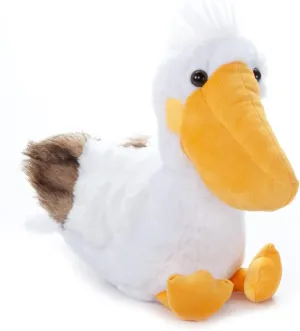 The Petting Zoo Pelican Stuffed Animal Plushie, Gifts for Kids, Wild Onez Sealife Animals, Pelican Plush Toy 12 inches