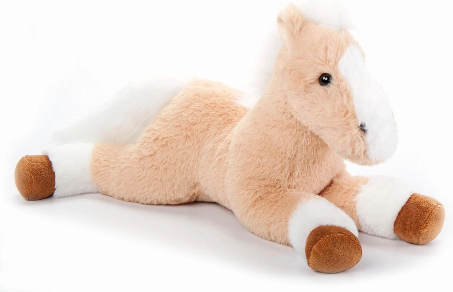 The Petting Zoo Floppy Palamino Horse Stuffed Animal Plushie, Gifts for Kids, Wild Onez Barnyard Animals, Palamino Horse Plush Toy, 16 inches