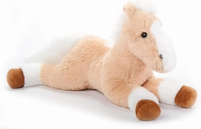The Petting Zoo Floppy Palamino Horse Stuffed Animal Plushie, Gifts for Kids, Wild Onez Barnyard Animals, Palamino Horse Plush Toy, 16 inches