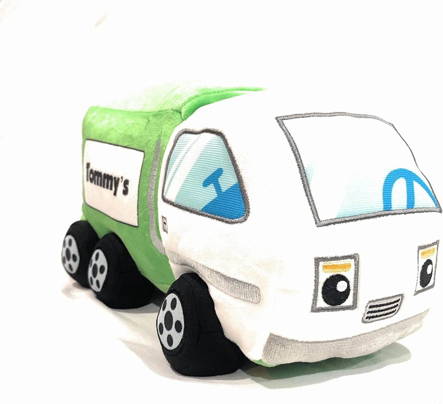 Tommy The Trash Truck - Soft Baby Boy Toys, Cute and Cuddly Garbage Truck Toys, Baby Boy Toys 6 to 12 Months, Kids Gift for Birthday, Christmas & More
