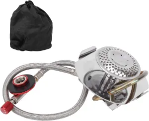 Topyond Portable Outdoor Mini Camping Stove - Compact Gas Furnace for Travel Picnic Cooking
