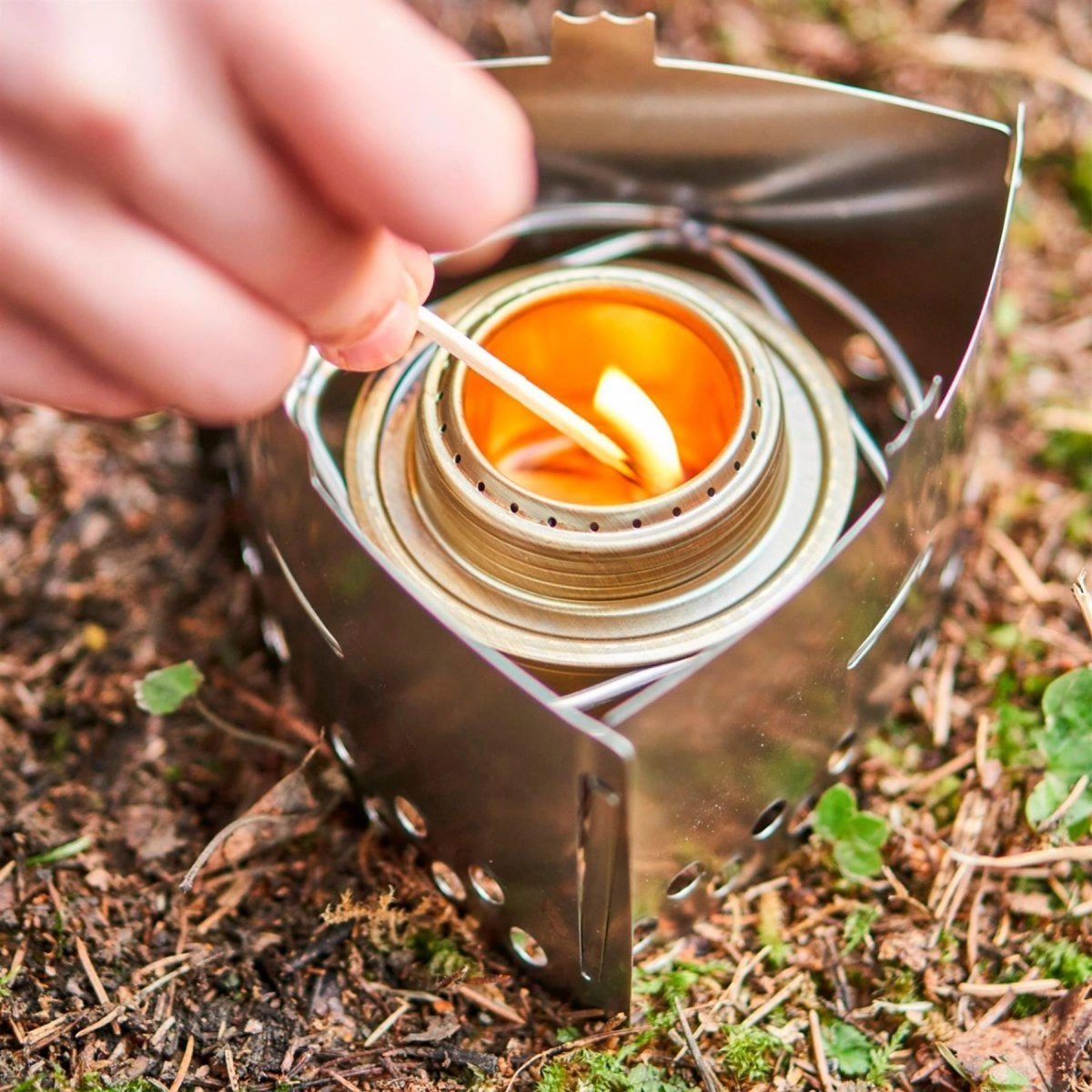 Trangia mini compact ultralight portable stove set burnet kit hiking outdoor