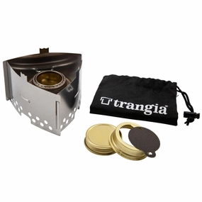 Trangia mini compact ultralight portable stove set burnet kit hiking outdoor