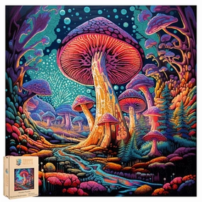 Trippy Puzzle Co: Mystical Mushrooms