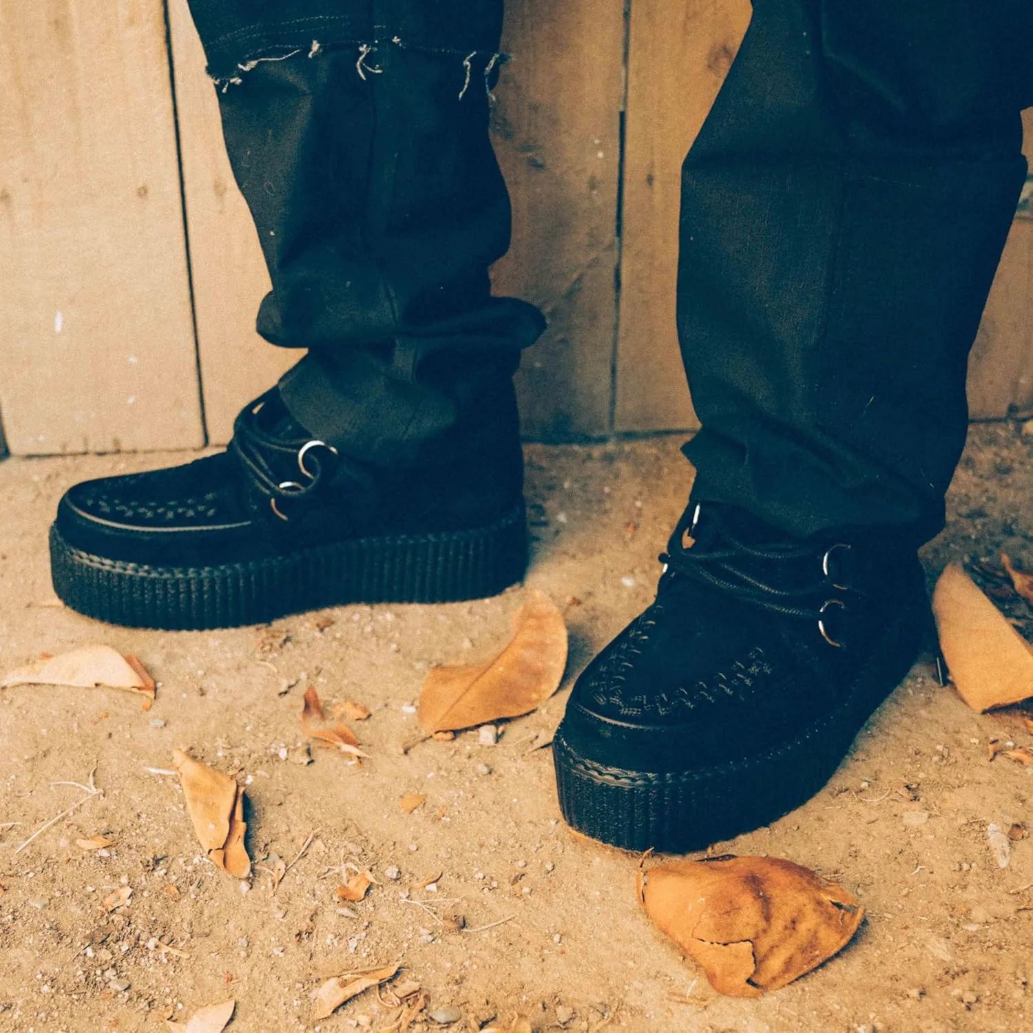 T.U.K. Shoes Velvet Viva Mondo Creeper