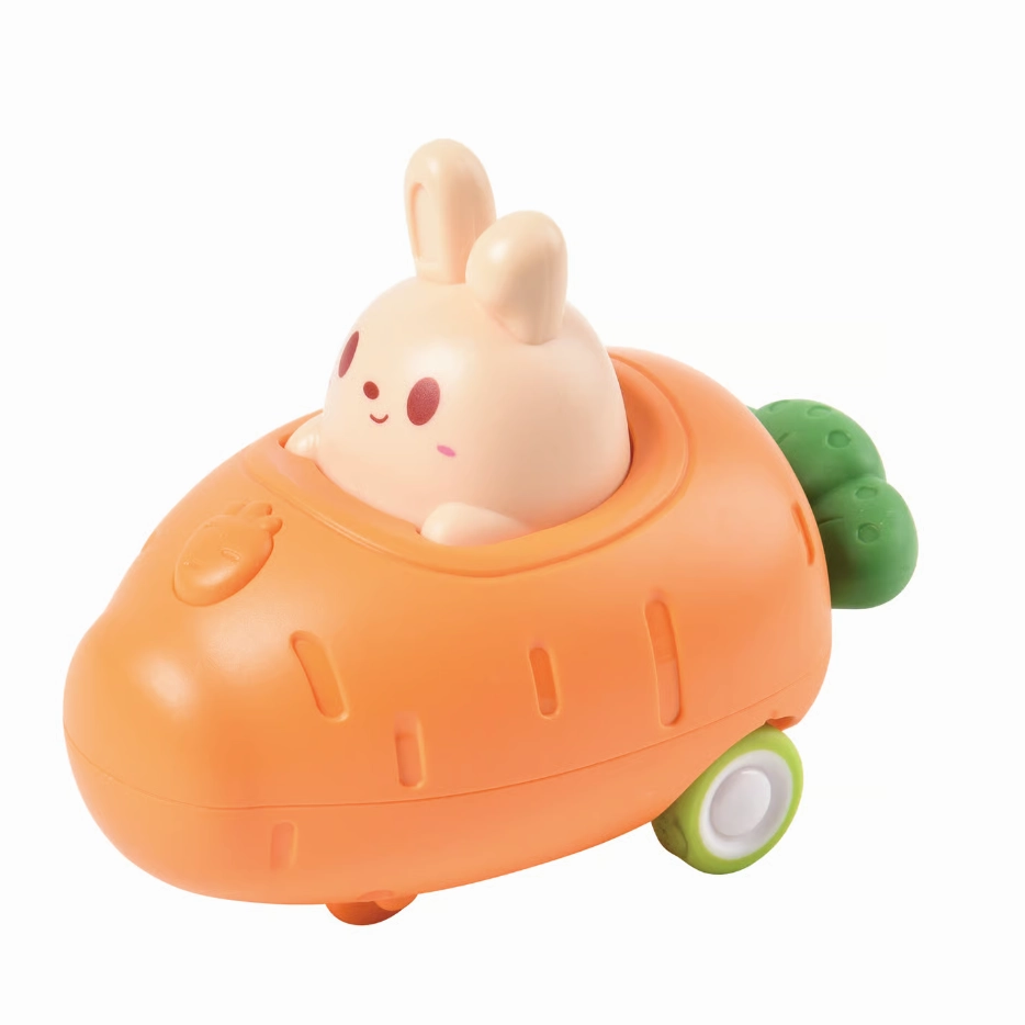 U.S. Toy Press and Go Carrot Car