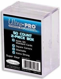 Ultra Pro 2 Piece Card Box (50ct)