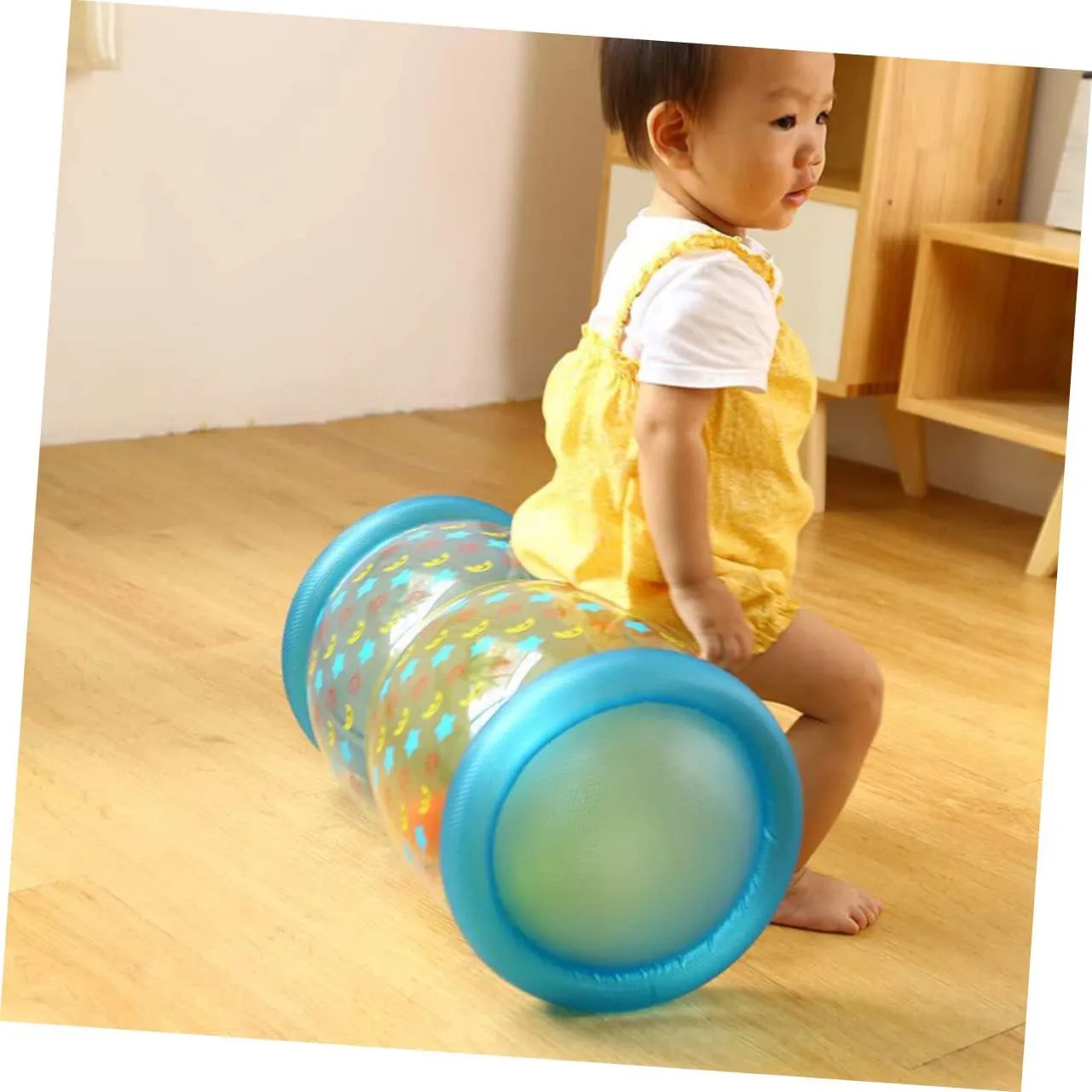 UPKOCH Inflatable Crawling Roller Toy for Safe Material Lightweight Design for Muscle Training and Coordination Skills Portable Crawling Practice Equipment