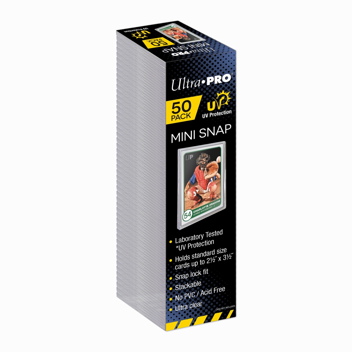 UV Mini Snap Card Holders (50ct)