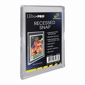 UV Recessed Snap Card Holder