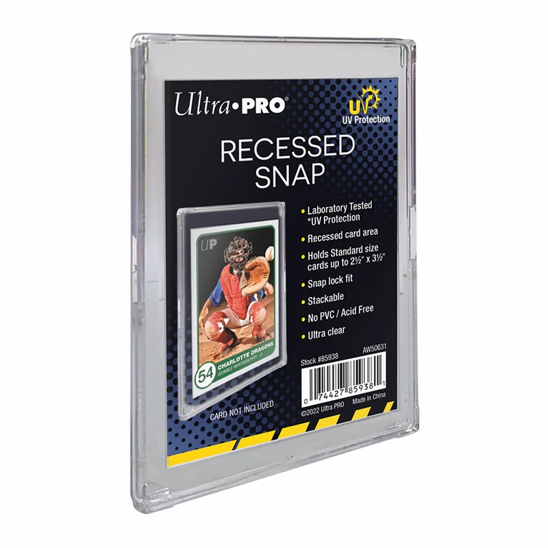 UV Recessed Snap Card Holder