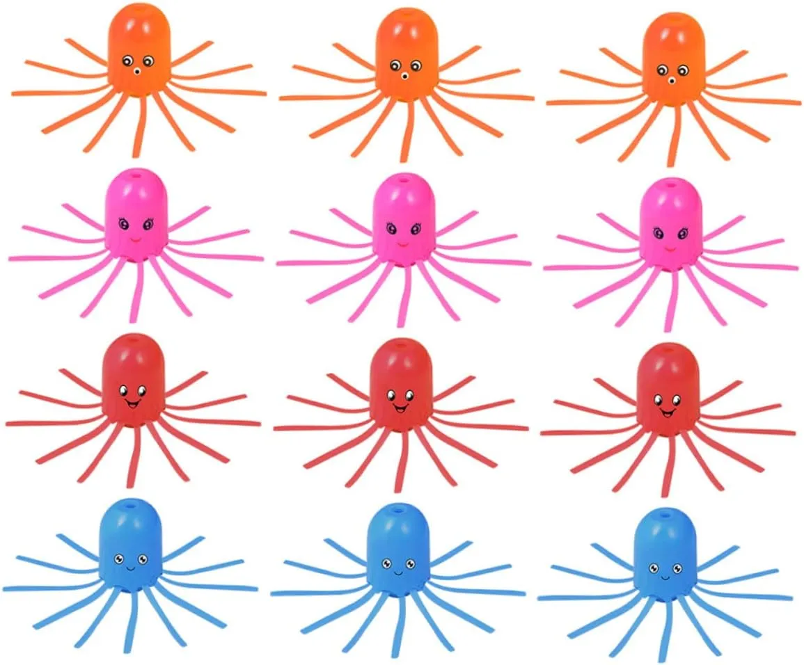 Vaguelly 16pcs Boy Girl Jellyfish Toy Fun Science Educational Floating Accessories for Boy Girl Ages and up Random Color Explore Float and Sink Principles