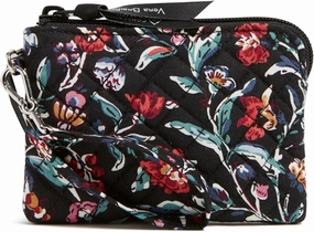 Vera Bradley Women's Cotton Clip & Zip Mini Pouch Wallet