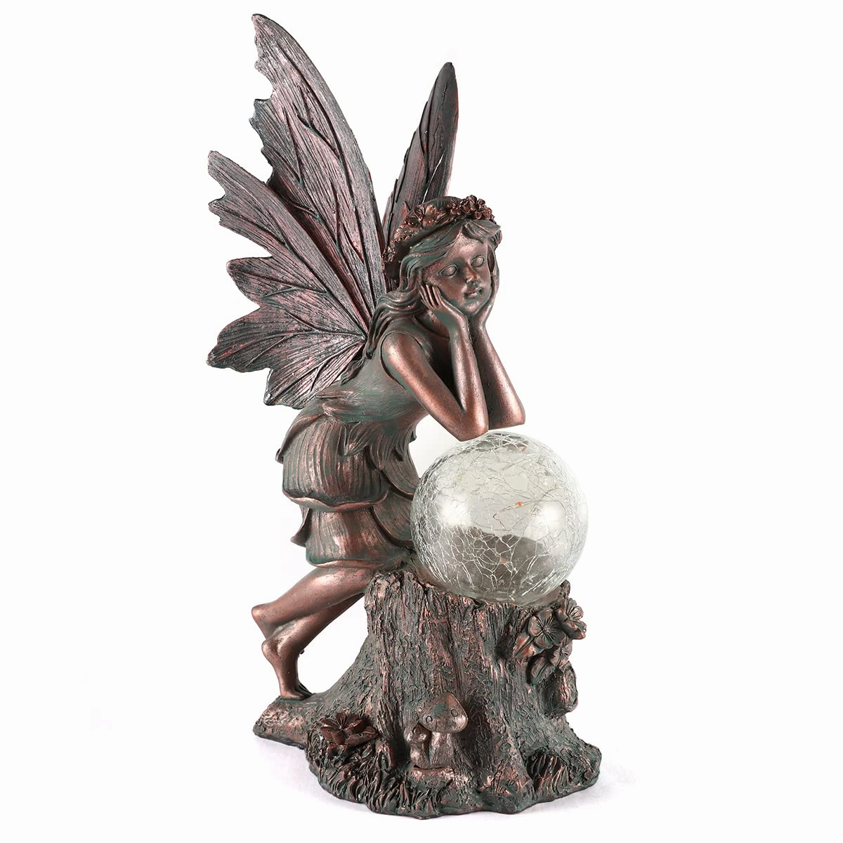 Vintage Fairy Angel Garden Statues with Solar Lights