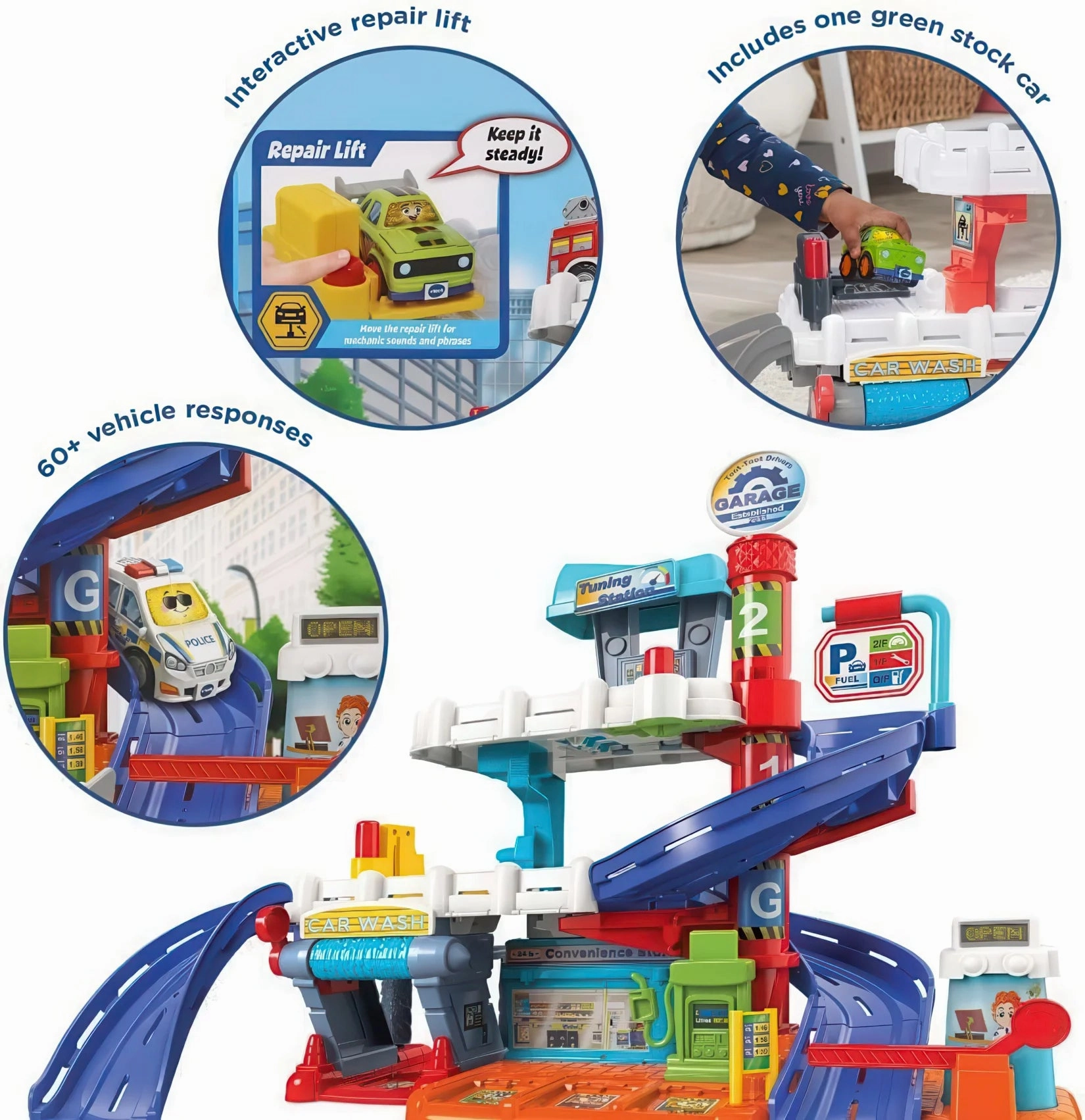 VTech Toot-Toot Drivers Garage Giant Play Set