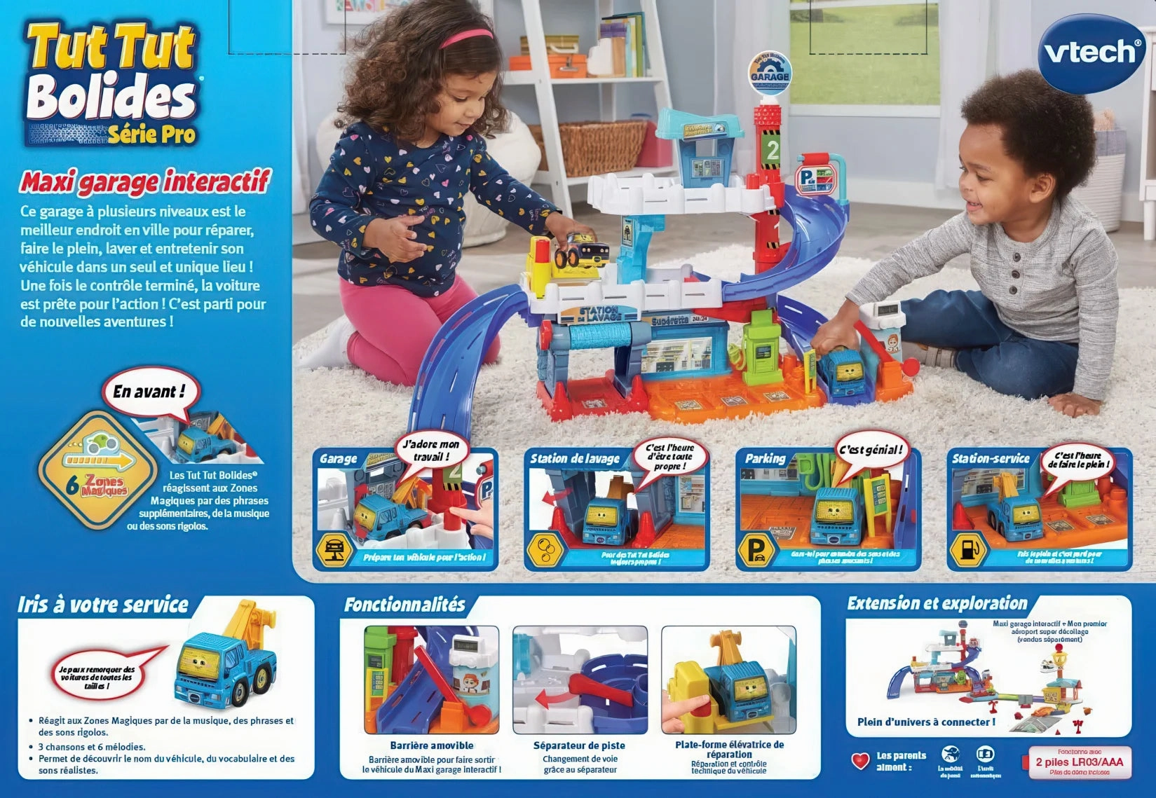 VTech Toot-Toot Drivers Garage Giant Play Set