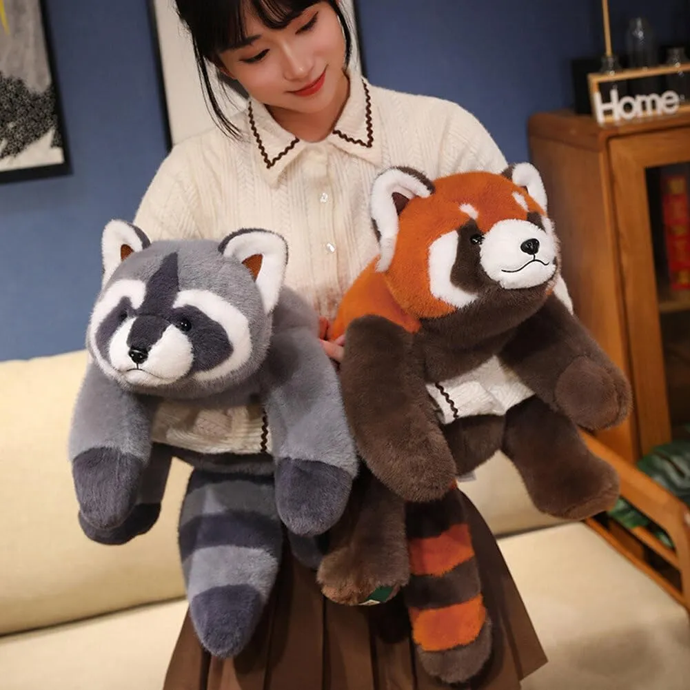 Weighted Red Panda Stuffed Animal, 25 in Cute Plush Toy, Super Soft Plush Pillow, Sleeping Cushion for Boys Girls, Birthday Gifts