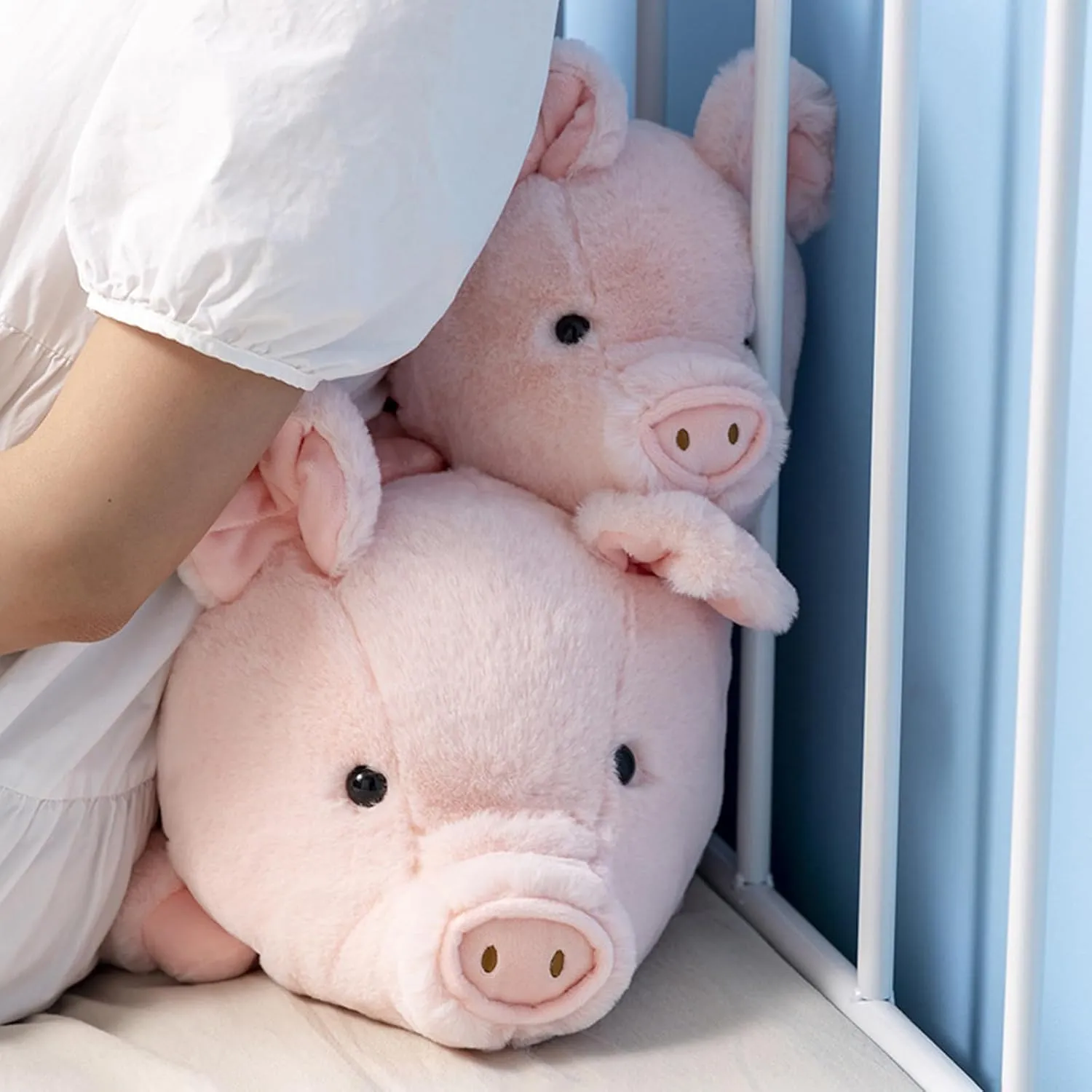 Weighted Stuffed Animals, 5lbs Weighted Pig Stuffed Animal Pink Pig Plush Animals Hugging Pillow Toy for Kids and Adults, 25.2 inch
