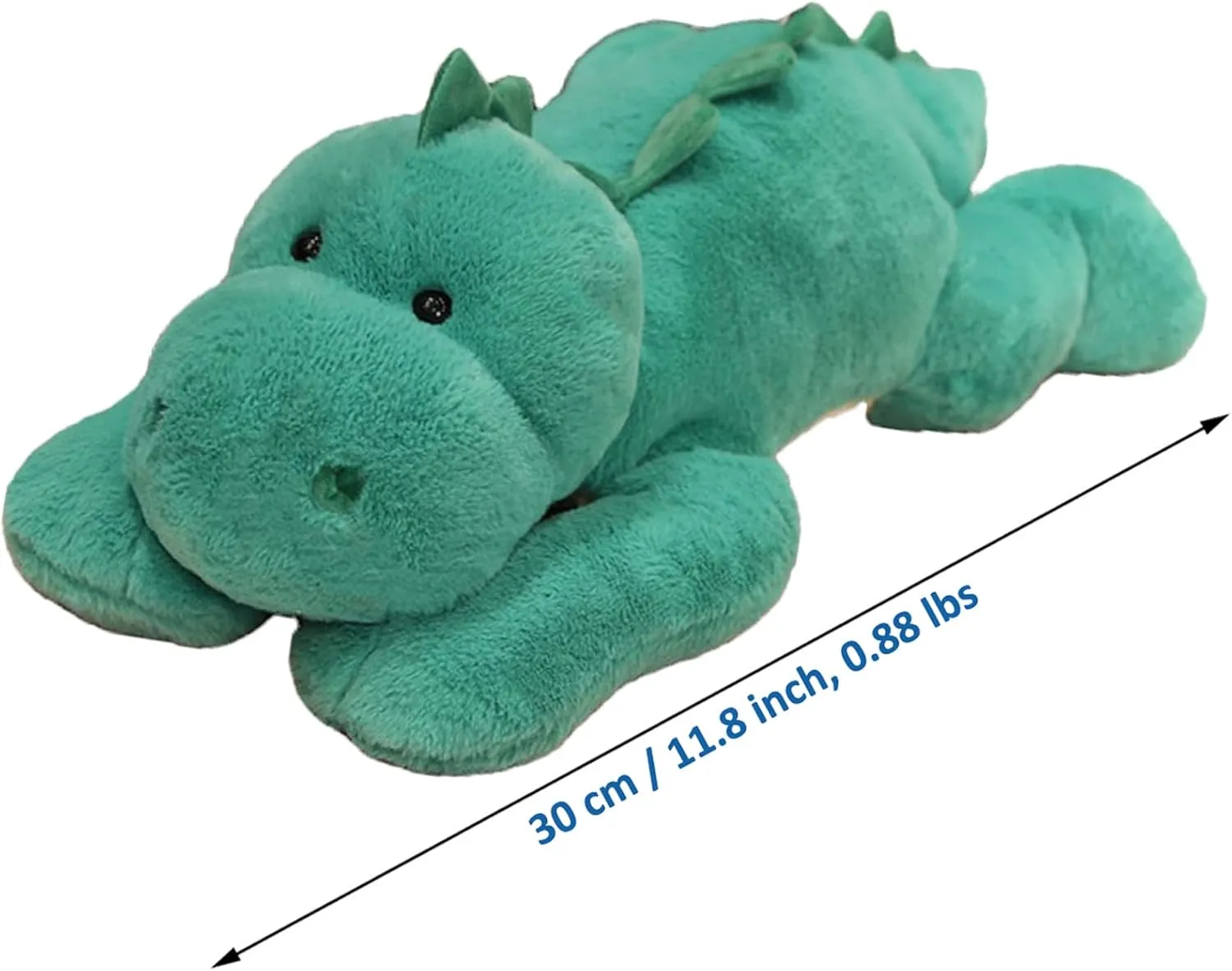 Weighted Stuffed Animals, Weighted Dinosaur Stuffed Animal Toy Dinosaur Weighted Plush Animals Throw Pillow Gifts for Boys Girls, 11.8 inch