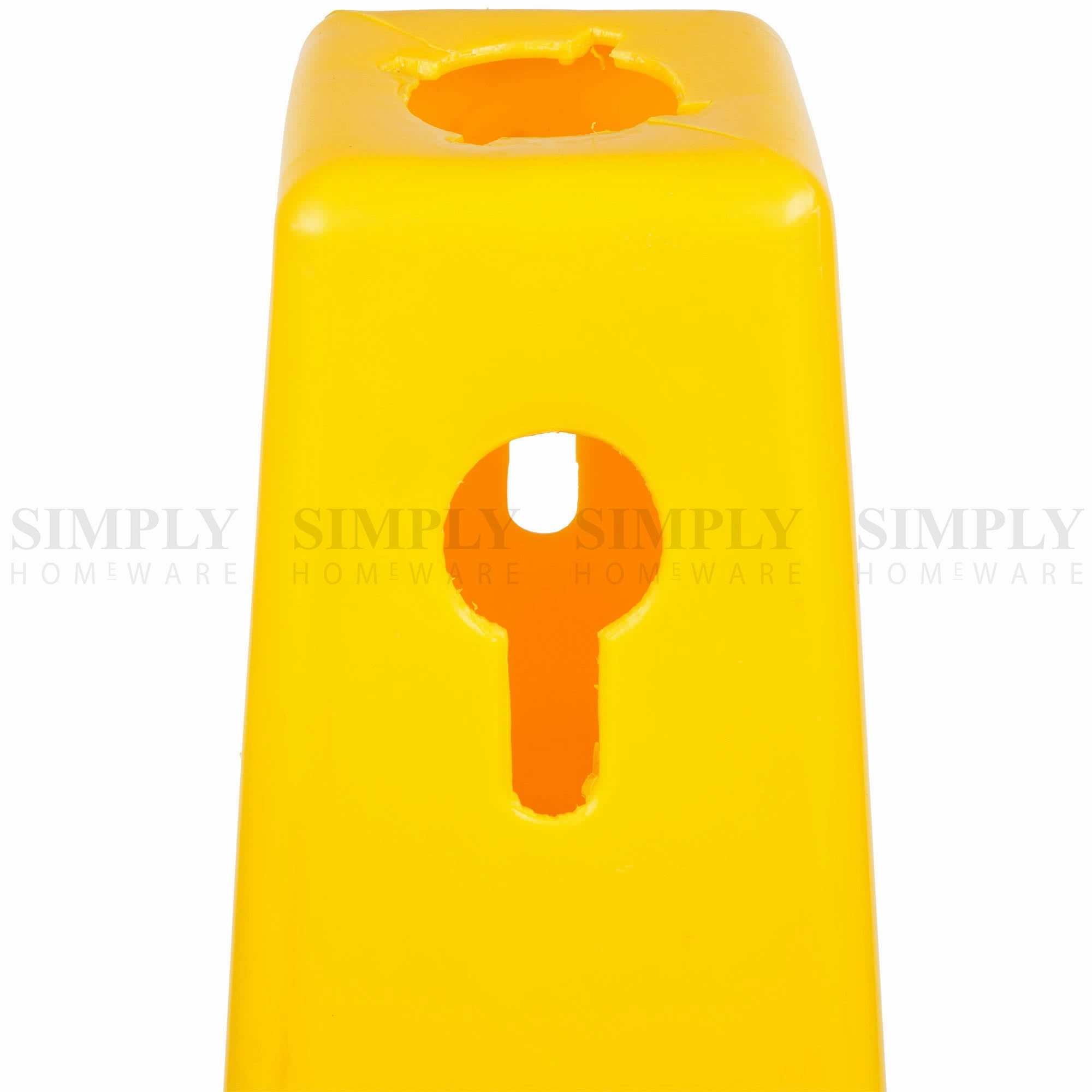 Wet Floor Cone Caution Safety Sign Yellow Hazard Slippery Cleaning Warning 93cm