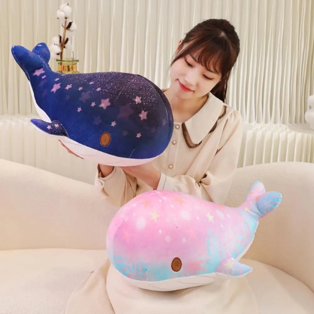 Whale Stuffed Animal，Marine Animal Stuffed Toys for Family or Friends on Birthday, Party, Halloween, Christmas, Valentine's Day. 1 Piece (Pink 20 inches)