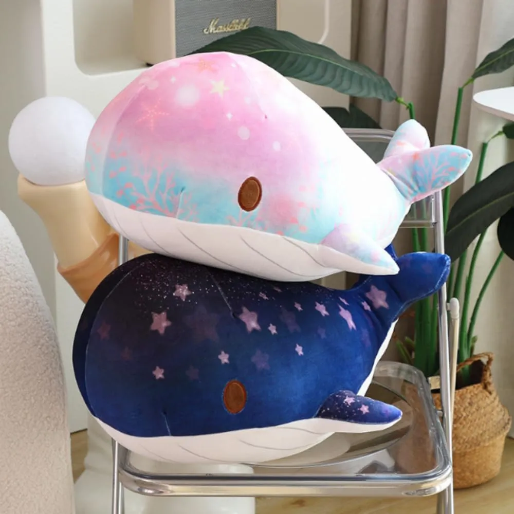 Whale Stuffed Animal，Marine Animal Stuffed Toys for Family or Friends on Birthday, Party, Halloween, Christmas, Valentine's Day. 1 Piece (Pink 20 inches)