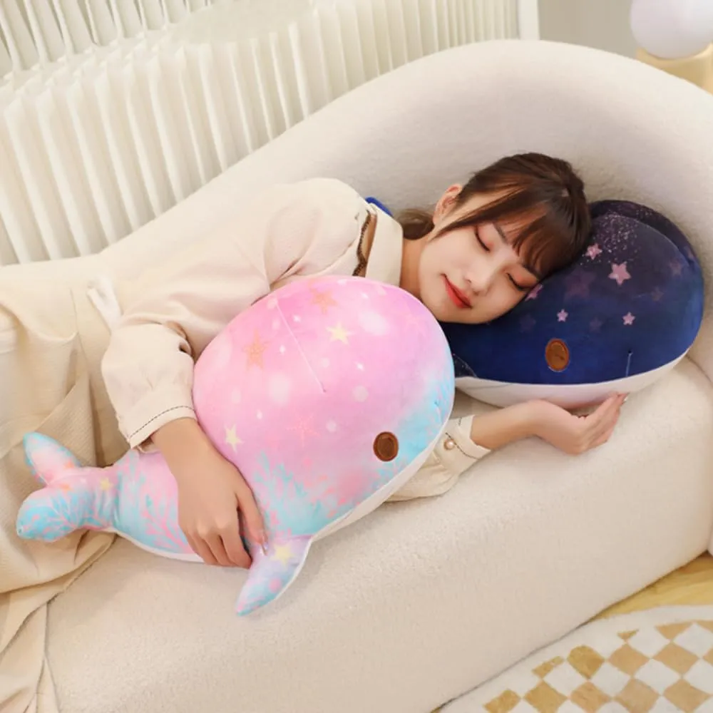 Whale Stuffed Animal，Marine Animal Stuffed Toys for Family or Friends on Birthday, Party, Halloween, Christmas, Valentine's Day. 1 Piece (Pink 20 inches)