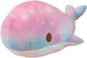 Whale Stuffed Animal，Marine Animal Stuffed Toys for Family or Friends on Birthday, Party, Halloween, Christmas, Valentine's Day. 1 Piece (Pink 20 inches)