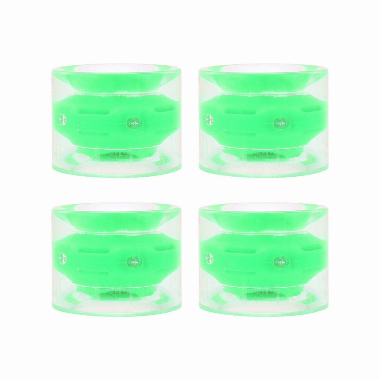 Wheel 78A 60x45mm HighElastic Skateboard Flash Wheel PU Filling for Longboard Cruiser Board(Green )