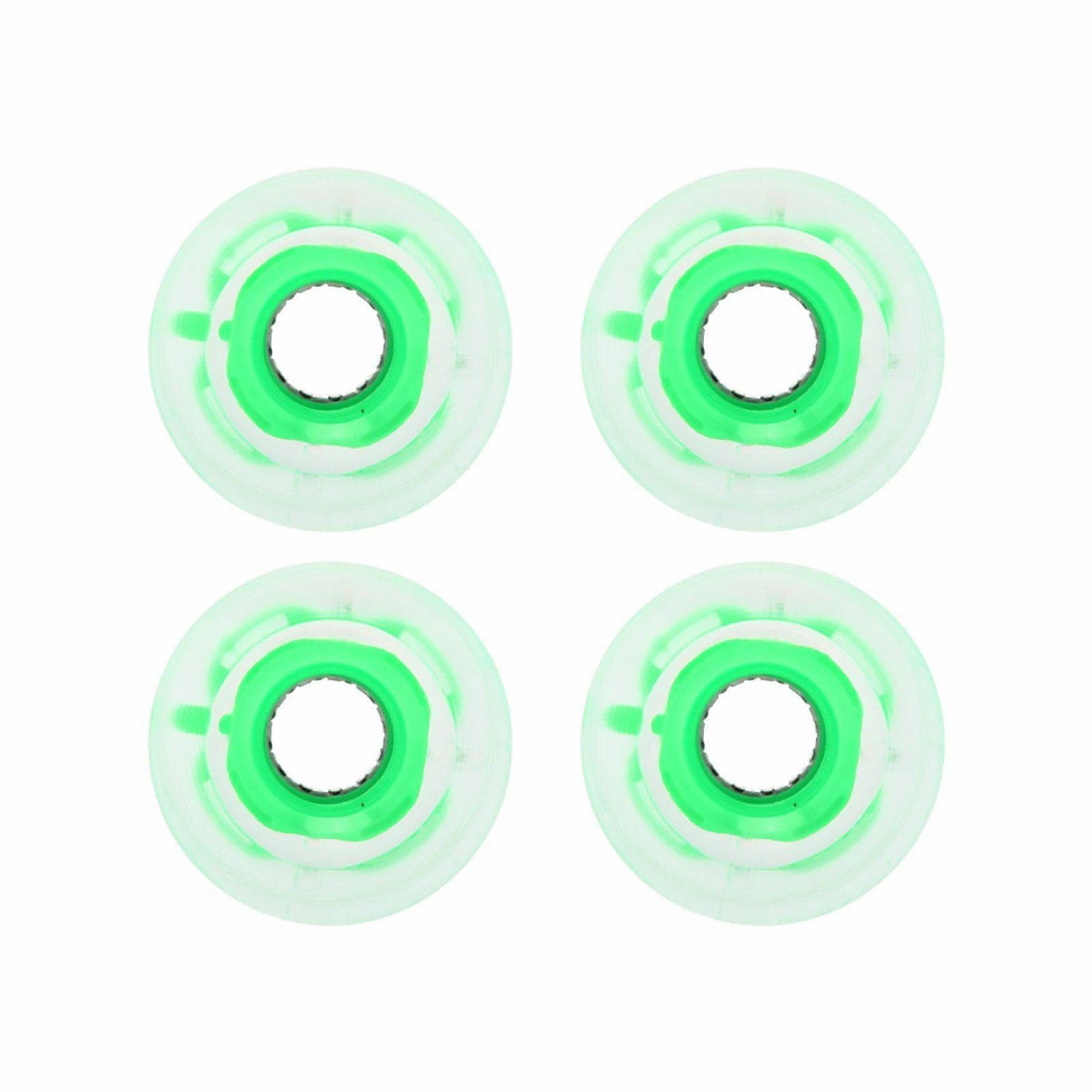 Wheel 78A 60x45mm HighElastic Skateboard Flash Wheel PU Filling for Longboard Cruiser Board(Green )