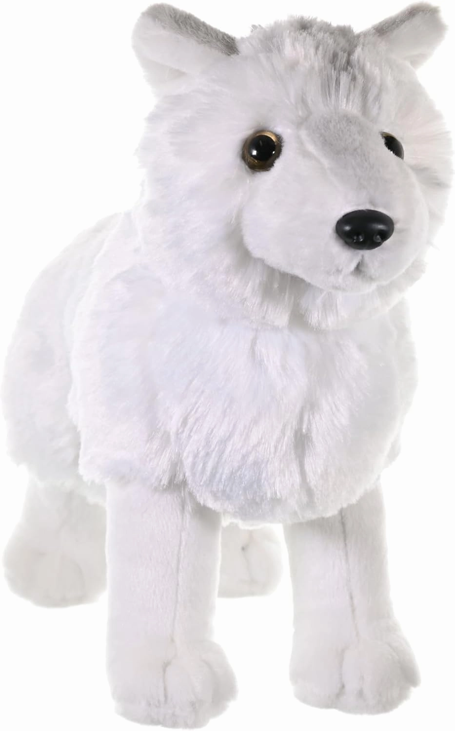 Wild Republic Arctic Wolf Plush, Stuffed Animal, Plush Toy, Gifts for Kids, Cuddlekins 12"