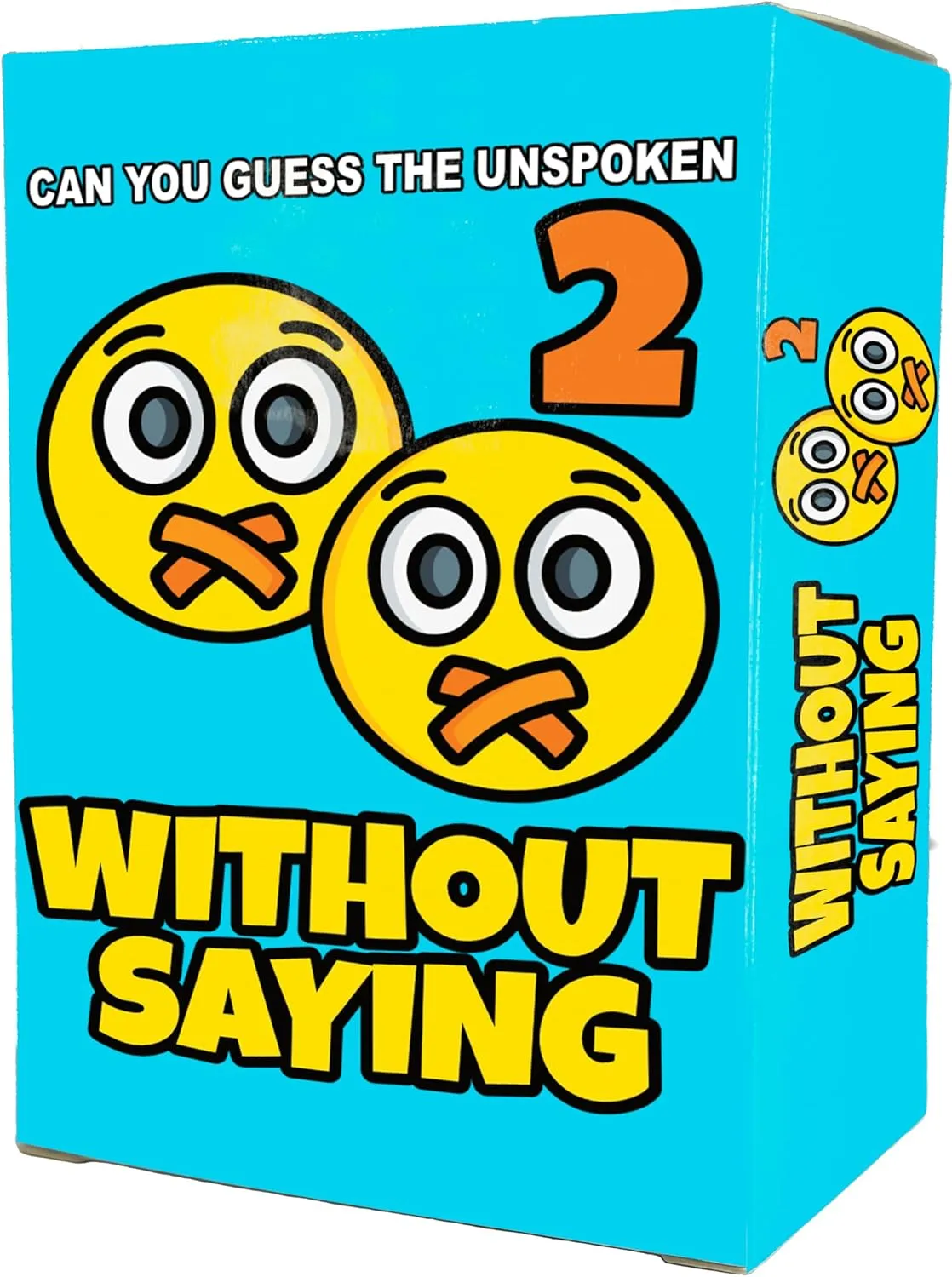 Without Saying 2 – an Exciting Game Night Charades Experience for Families & Adults | Race Against Time, Avoid Off-Limits Words, and Enjoy Hilarious Team Challenges at Every Party