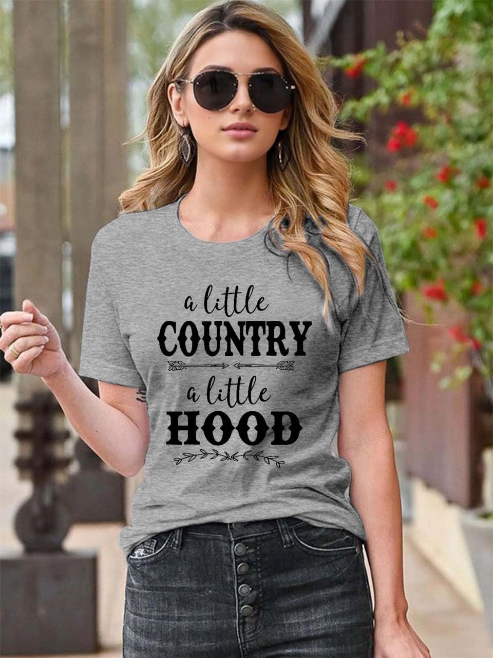 Women Rock Band T Shirt Vintage Country Music Shirt Concert Outfit Short Sleeve Tops