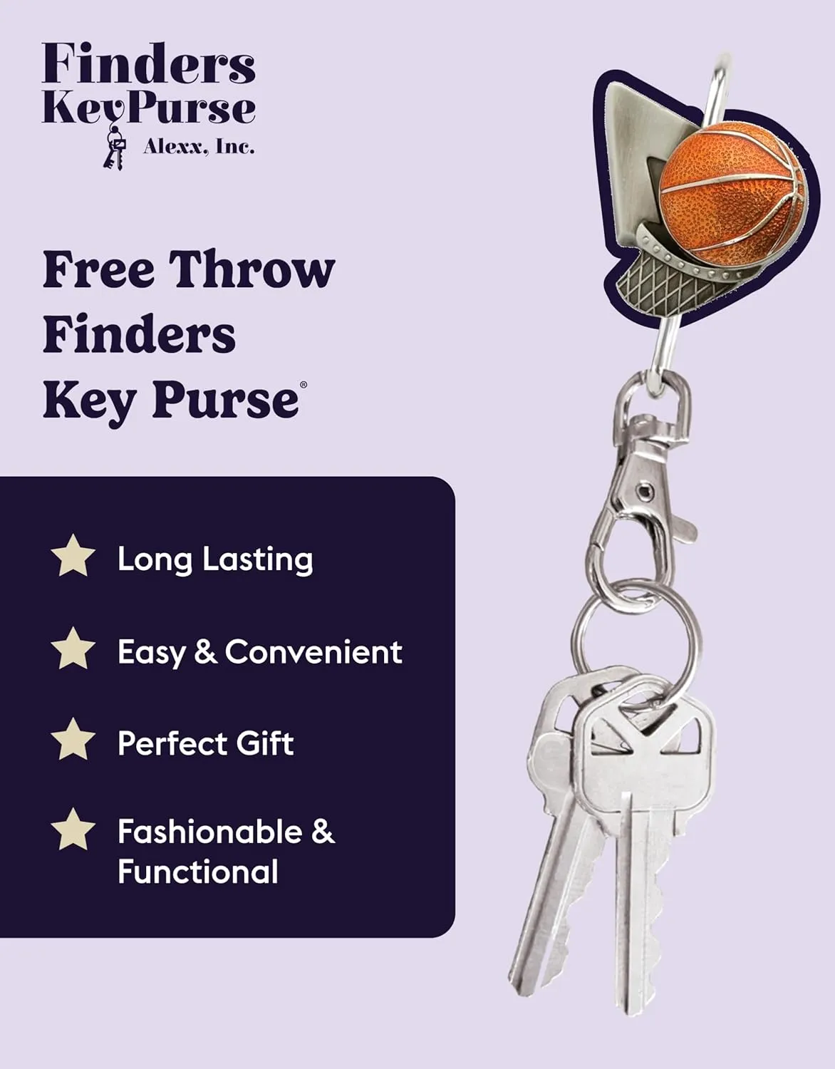 Women’s Bag Charm Key Finder, Car Keychain Hook, Cute Purse Organizer & Tote Bag Accessories, Gifts for Mom - Slim Pickings
