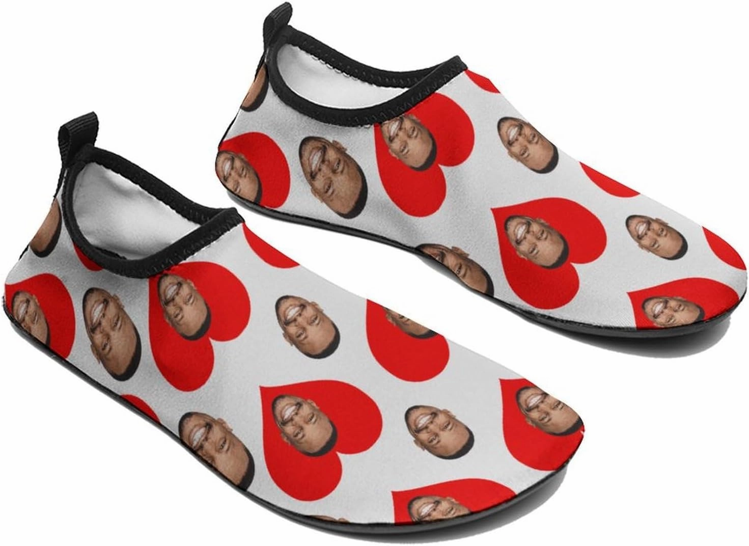 Womens Mens Water Shoes Custom Quick-Dry Barefoot Personalized Aqua Beach Socks