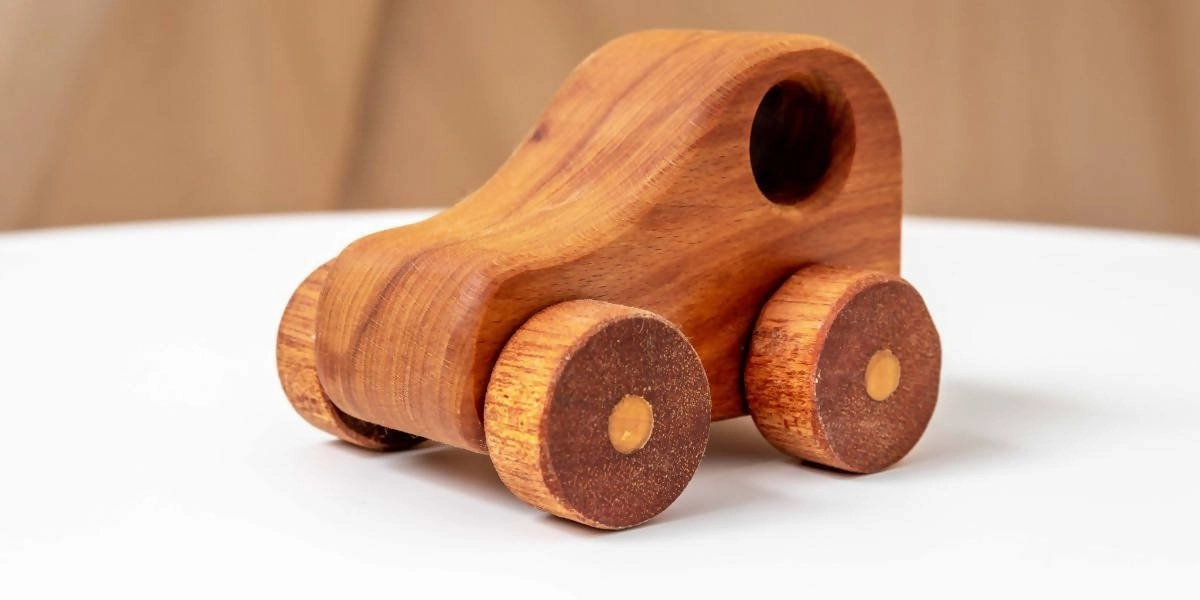 Wooden Car - Flintstone Car