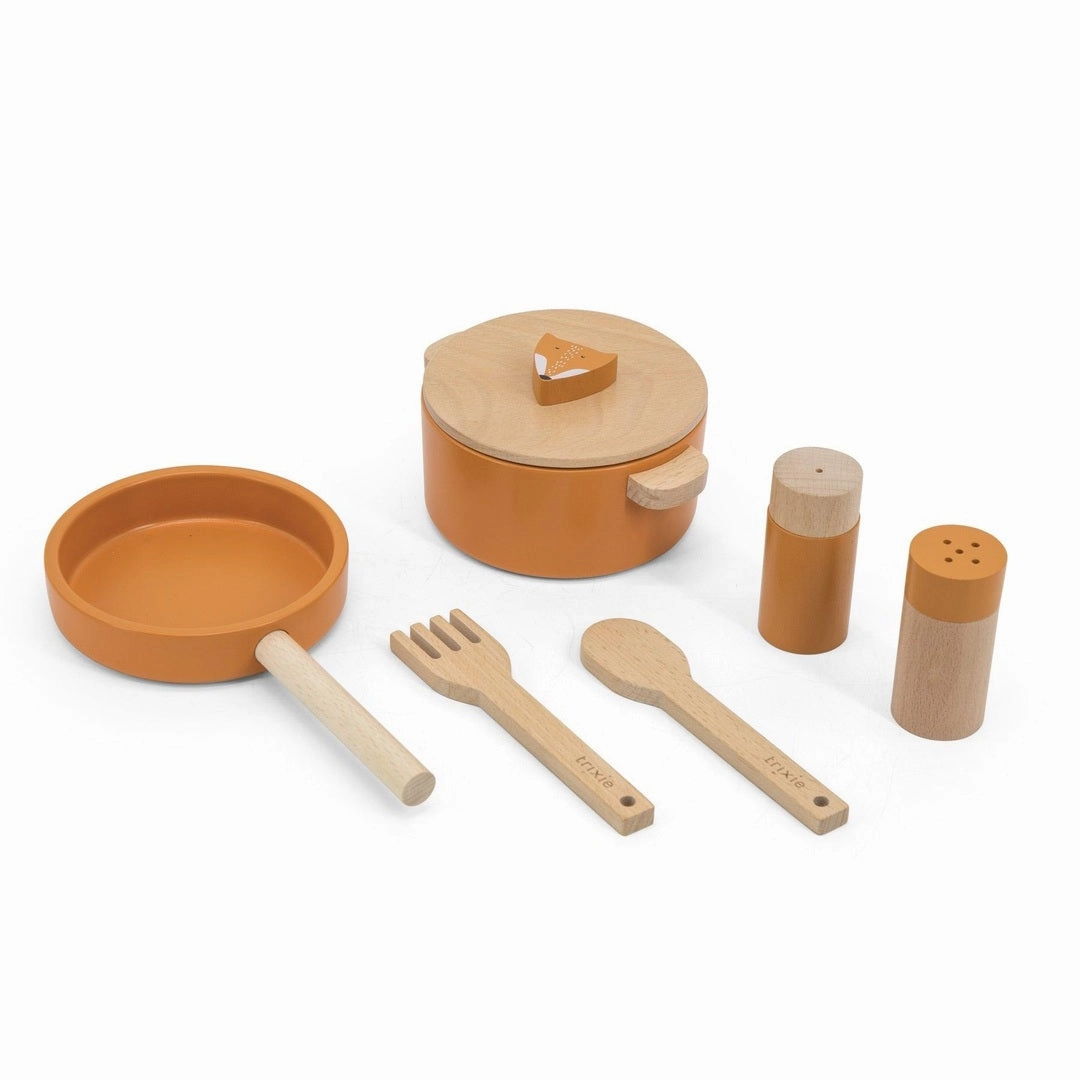 Wooden cooking set - Mr. Lion
