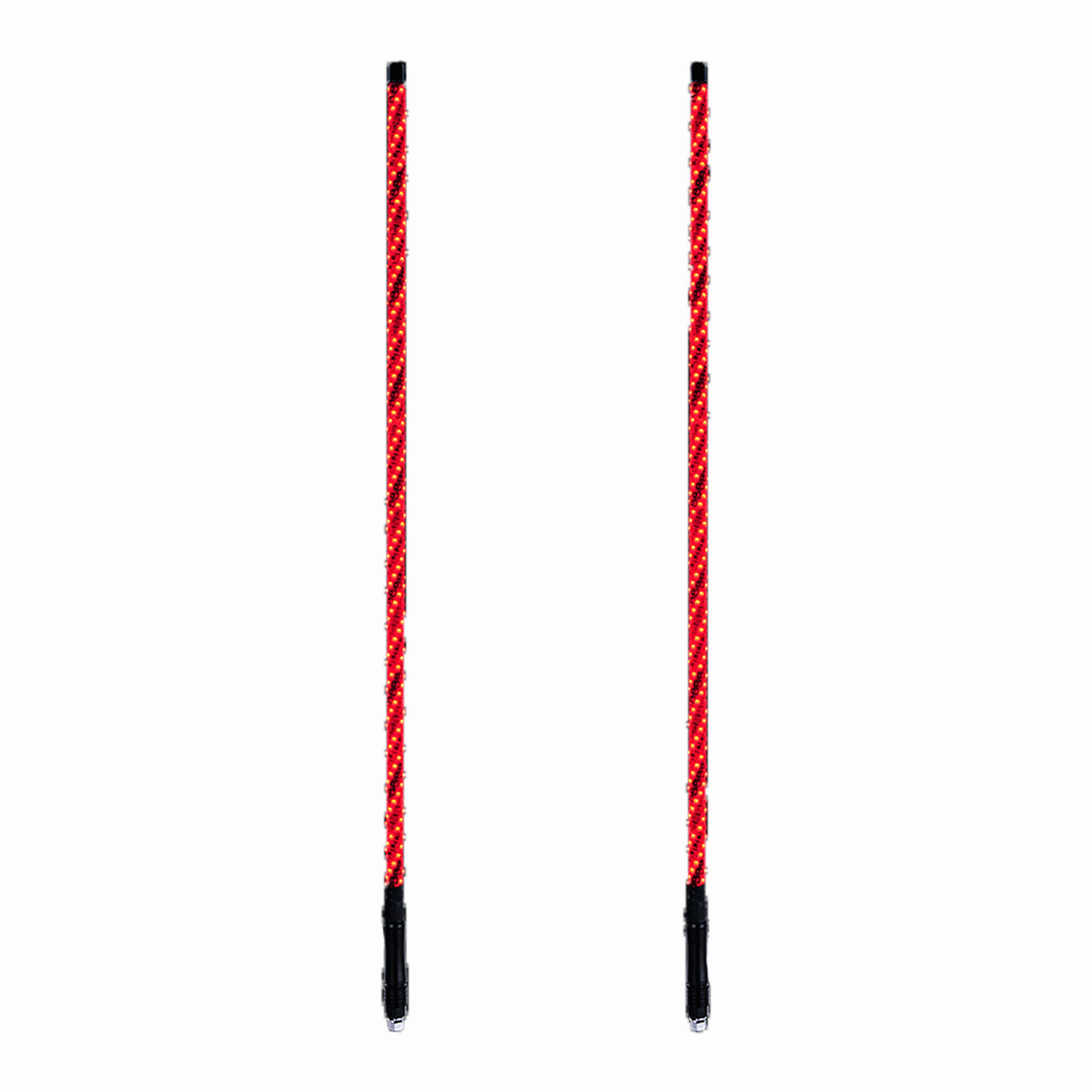 Wrapped Multi-Color Remote Control Spiral Antenna Whip Light RGB LED Strip 100334