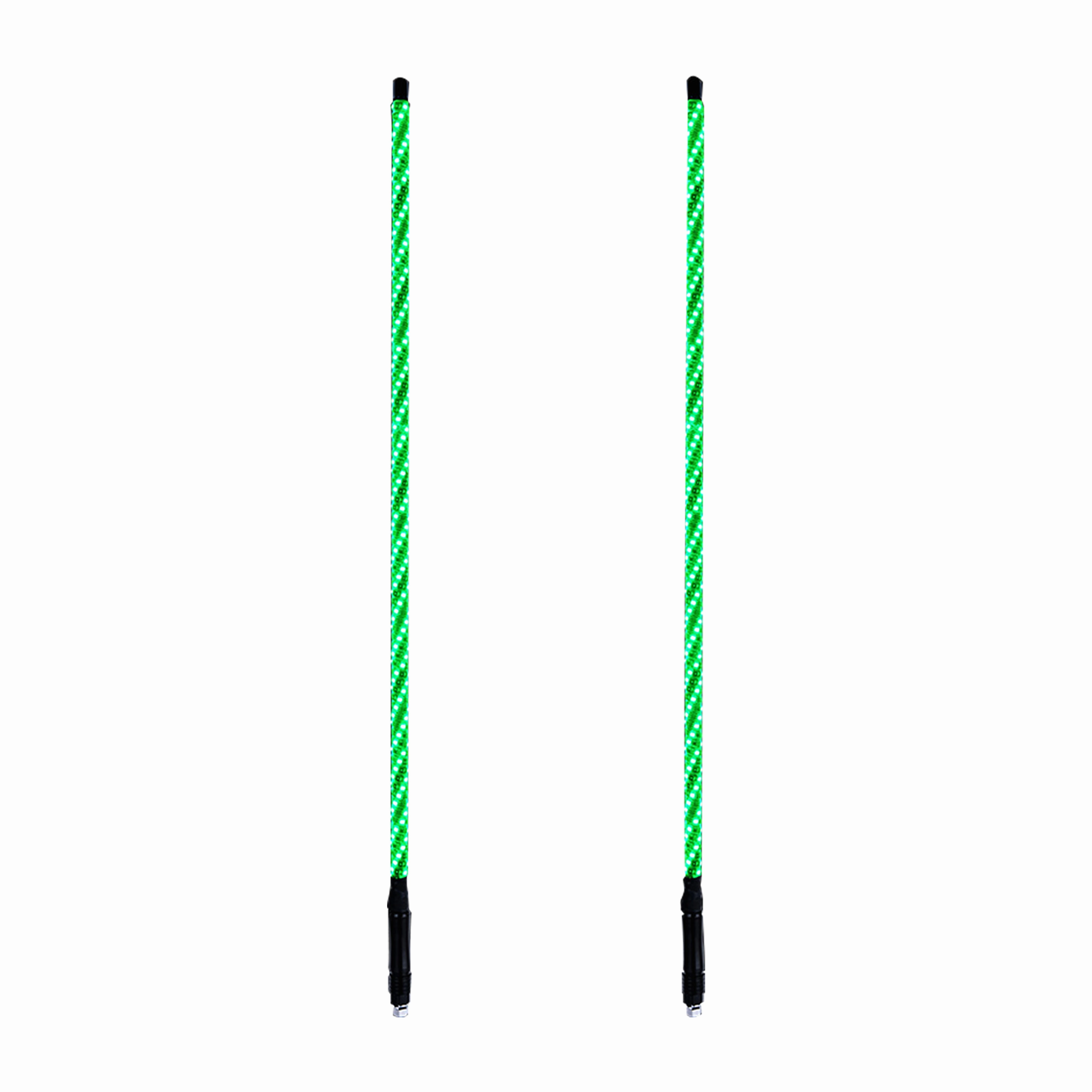 Wrapped Multi-Color Remote Control Spiral Antenna Whip Light RGB LED Strip 100334
