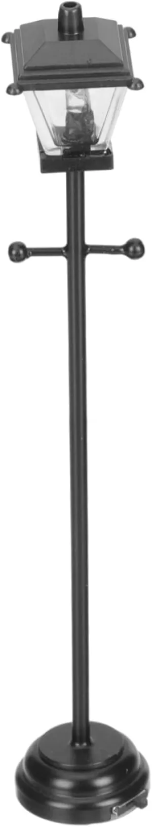 YARNOW Battery-Powered Street Light for Doll House Decoration 1:12 Scale Realistic Pole Decor Lamp