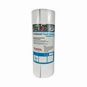 York 10 in. W X 50 ft. L Vinyl Flashing White
