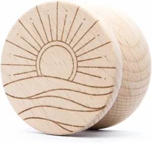 YoyoFactory Boho Yo-Yo (Ideal for Learning Yoyo Tricks, Wood, Locally Produced in The EU, Comes with Twine)
