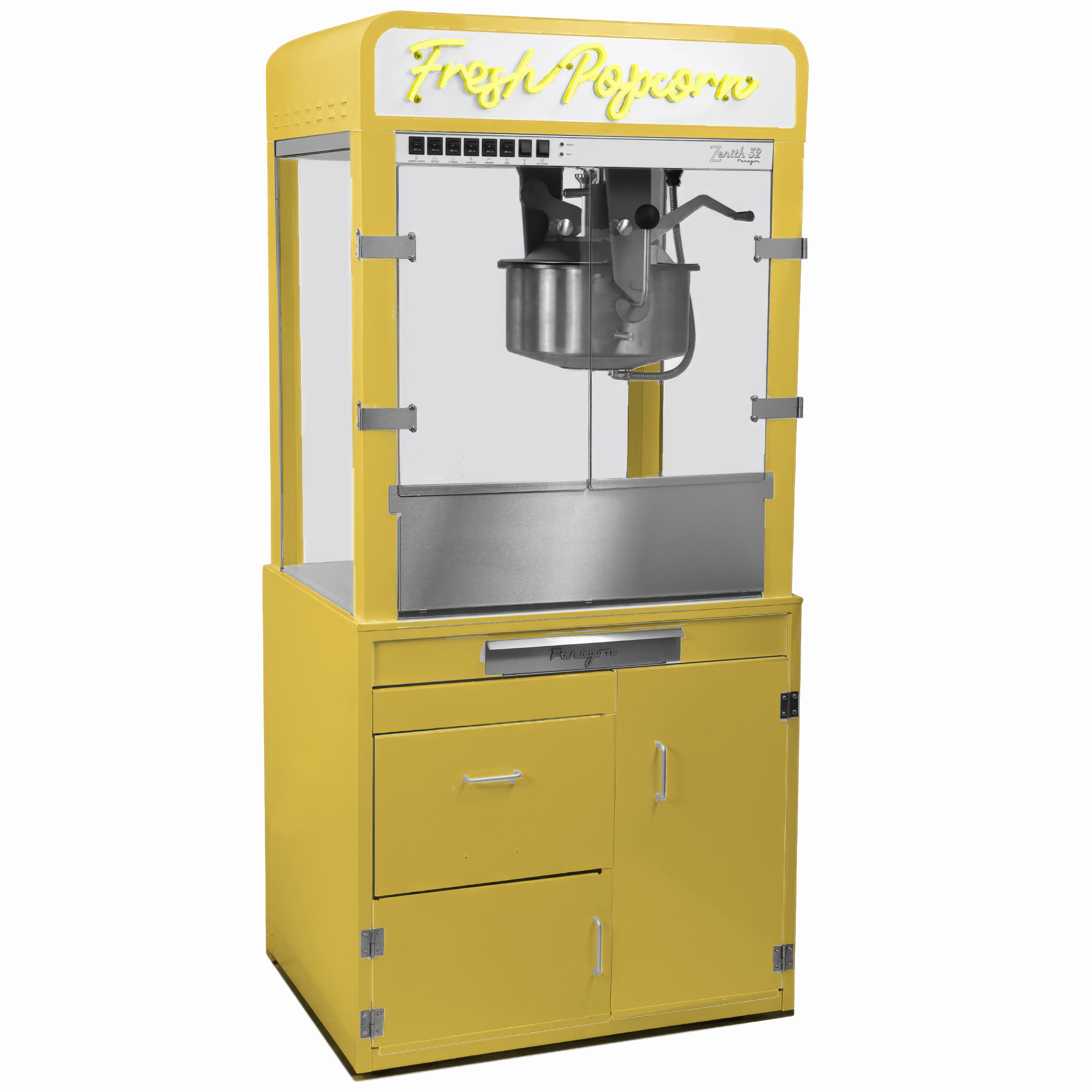 Zenith 32 oz Popcorn Machine - Yellow