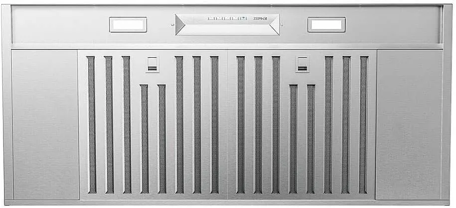 Zephyr AK9540A Monsoon Mini II 200-600 CFM 41 Inch Wide Insert Range Hood with LumiLight LED Lighting - Stainless Steel